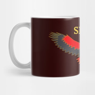 SPQR Stylized Roman Golden Eagle Mug